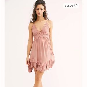 Free People Adella Slip Dress
